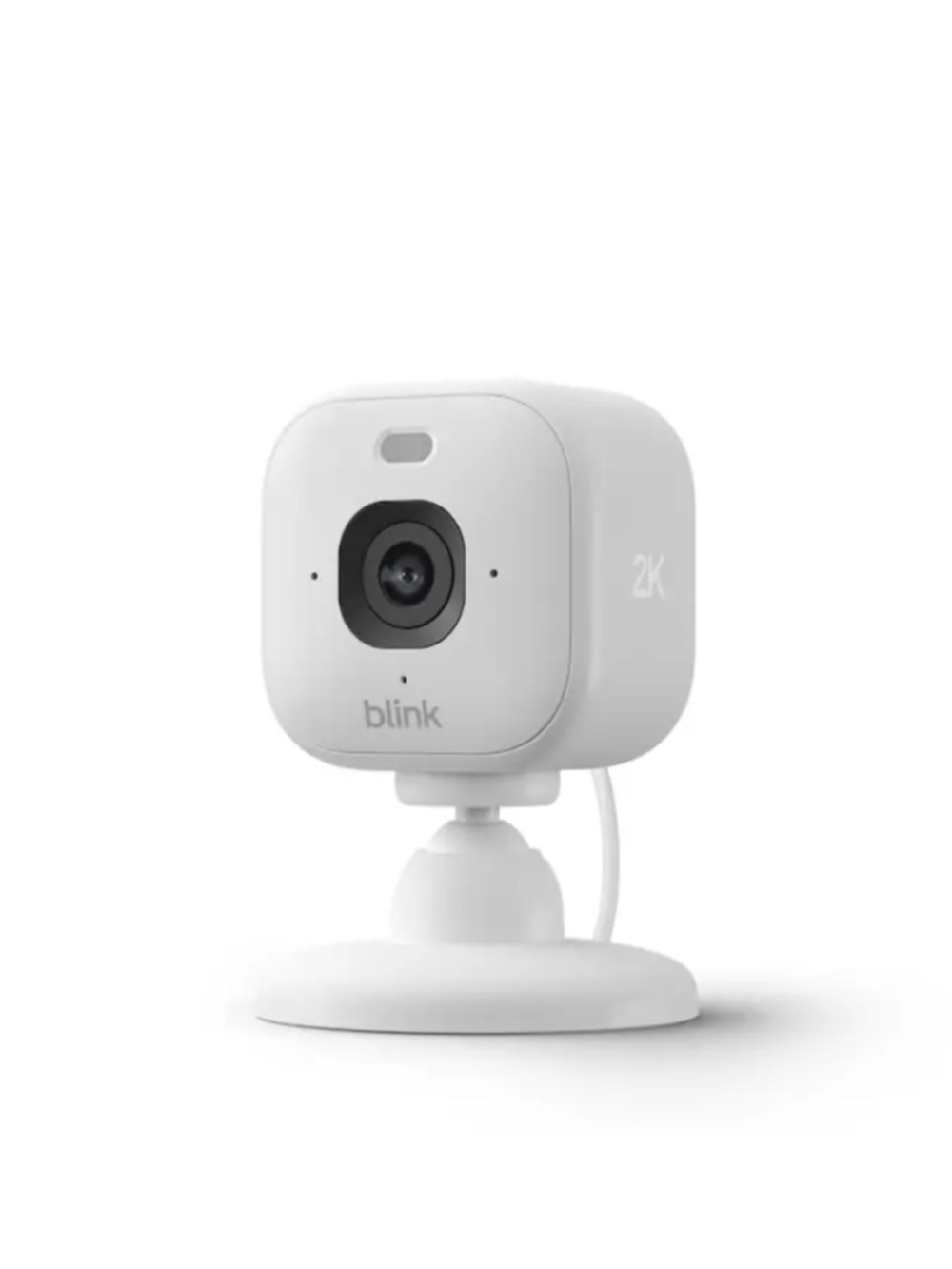 NEW Blink Mini 2K+ Indoor/Outdoor Security Camera, One Size, White